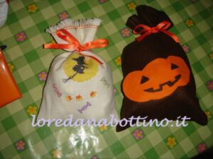 Sacchetti porta caramelle Halloween